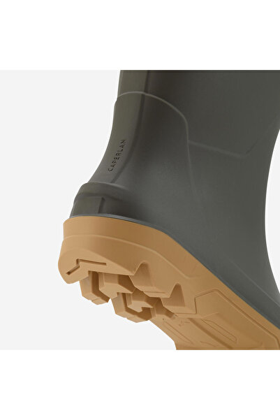 Decathlon Μακριές μπότες βροχής για ενήλικες Solognac - Πράσινες - Κυνήγι και παρατήρηση της φύσης - Land 100