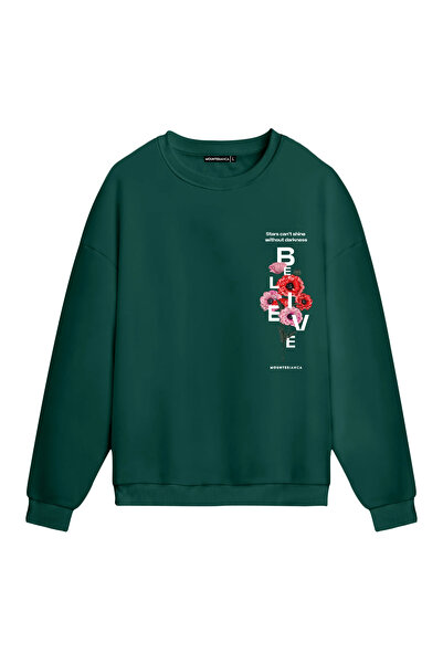 Mounte Bianca Unisex Believe - Obična majica sa kapuljačom