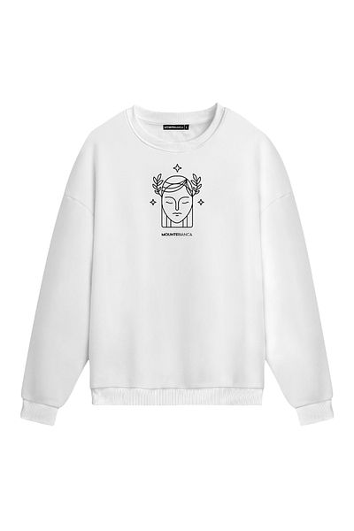 Mounte Bianca Unisex Başak - Κανονικό φούτερ