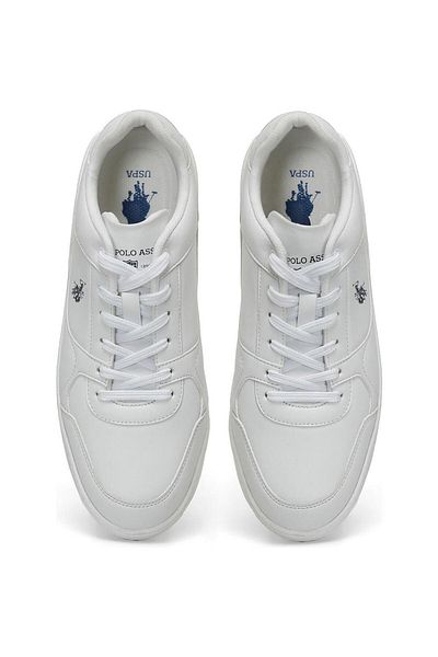 U.S. Polo Assn. U.S.POLO ASSN LEE 4FX - Λευκά, άνετα, casual αθλητικά παπούτσια
