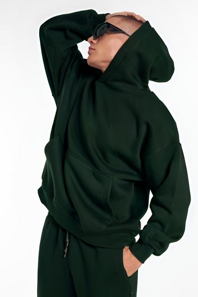 BayBayan Ανδρικό Oversize Basic Άνετο Σετ Φόρμας Καλής Ποιότητας Κατάλληλο για Αθλητικά και Καθημερινή Χρήση