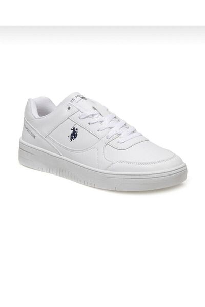U.S. Polo Assn. Πόλο Ασν Λι Μοντέλο Λευκά Αθλητικά Παπούτσια