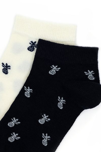 U.S. Polo Assn. Boy's 2-Piece Booties Socks 50281734 -Vr033