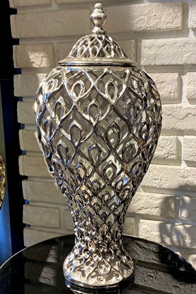 LAMEDORE Döküm 50 Cm Şah Küp Vazo