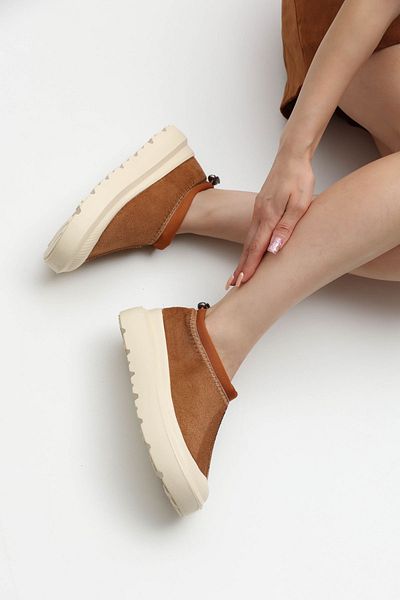 ALTUNTAŞ New Model Winter Furry Non-Slip Sole Casual Sneaker Mini Boots - Tab