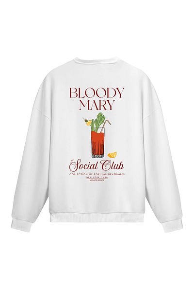Mounte Bianca Unisex Bloody Mary - Κανονικό φούτερ