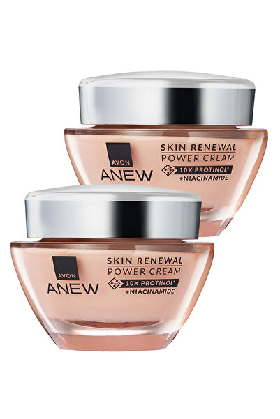 AVON Anew Skin Renewal Power Krem 50 Ml. İkili Set