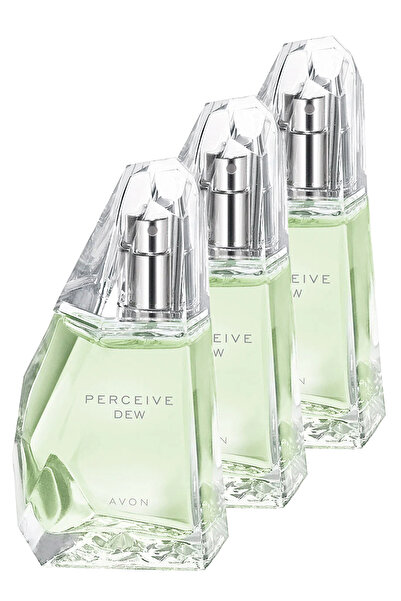 AVON Perceive Dew Kadın Parfüm Edt 50 Ml. Üçlü Set