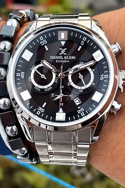 Daniel Klein Danıel Kleın Men's Steel Wrist Watch+bracelet Gift