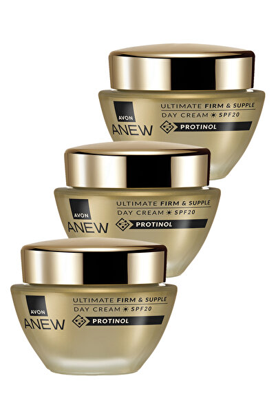 AVON Anew Ultimate Firm & Supple Gündüz Kremi SPF20 50 Ml. Üçlü Set