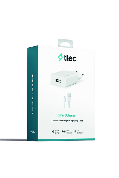 Ttec Smartcharger 2.1a Seyahat Şarj Aleti + Type-c Kablo