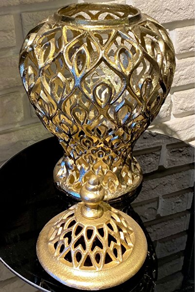 LAMEDORE Döküm 40 Cm Şah Küp Vazo