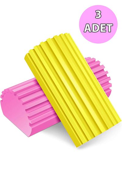 Factorial 3 Pieces of Magic Dish Sponge - Oven Stove Cleaning, Tile Joint, Break Brush Kitchen Gadget
