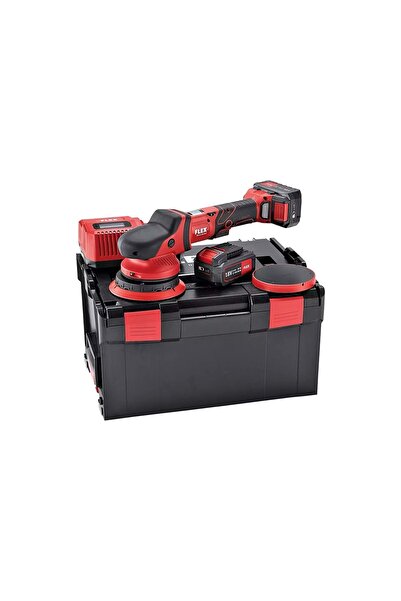 Flex Xfe 15 150 18.0-ec Orbital Akülü Çift Tabanlı Polisaj Makinesi Seti