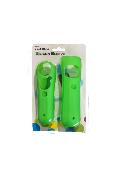 YUES PlayStation Move Controller Silikon Koruyucu Kılıf – Yeşil (PS3/PS4 Move...