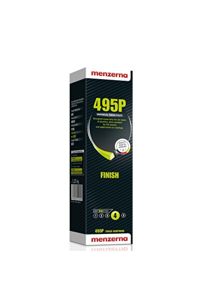 Menzerna 495p Parlatıcı Katı Cila Beyaz Plastik Kompozit Değerli Metal Boyalı...