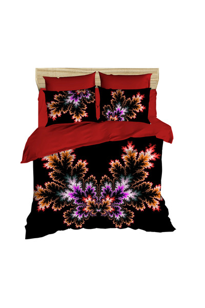 Fabeteks Leaf and Lightning Double Duvet Cover Set