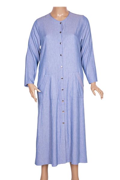 New Shine Jachetă Koton Liyosel Blue Cap de mărime Plus - Femei