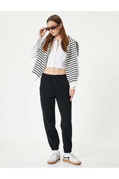 Koton Jogger Sweatpants Άνετη Εφαρμογή με τσέπες