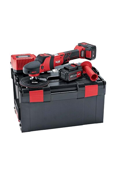Flex Pe 150 18.0-ec Set Rotary Akülü Polisaj Makinesi Seti