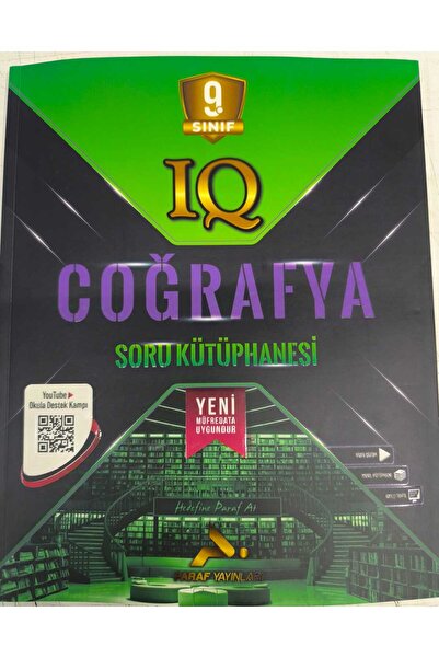 paraf yayınları PARAF IQ 9.SINIF COĞRAFYA SORU KÜTÜPHANESİ 2025 SON BASKI