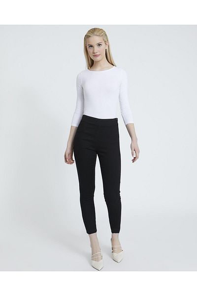 Org Marka Store Savıda 51581 51434 Side Zippered Narrow Leg Ankle Pants