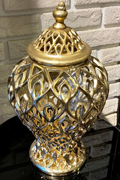LAMEDORE Döküm 40 Cm Şah Küp Vazo