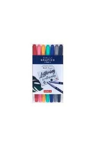 Dong-A Calligraphy Pen Brush Tip 7 Pieces
