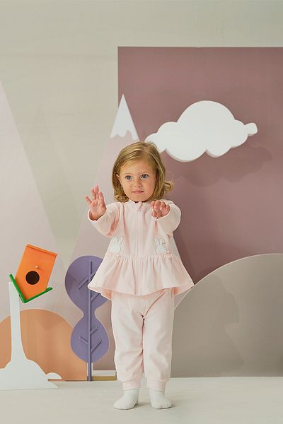 Miny Center مجموعة طفلة مخملية
