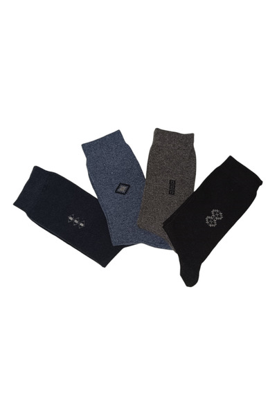stellare Ανδρικές βαμβακερές κάλτσες 4 εποχών 4 ζευγάρια