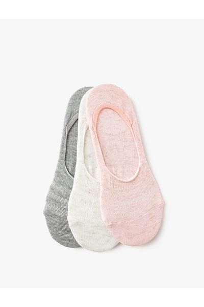 Koton Set de 3 șosete colorate pentru balerină