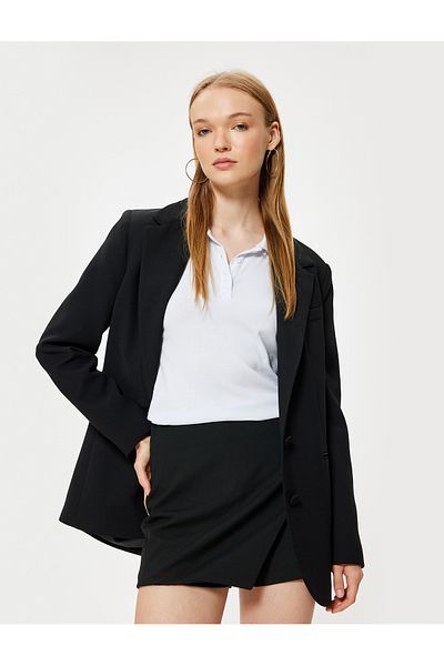 Koton Standard Waist Mini Shorts Skirt - Slim Fit