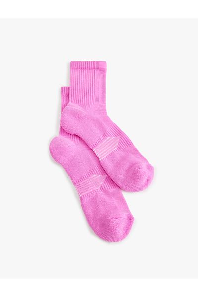Koton Textured Basic Sports Socks