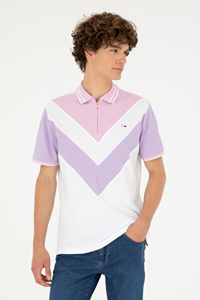 U.S. Polo Assn. Men's Lilac T-Shirt 50281563 -Vr034