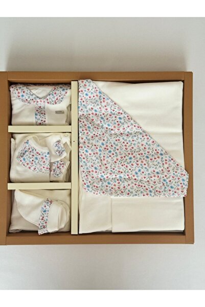 Bebbemini Baby Organik Kumaş  %100 Pamuk 10'lu Yeni Doğan Hastane Çıkışı