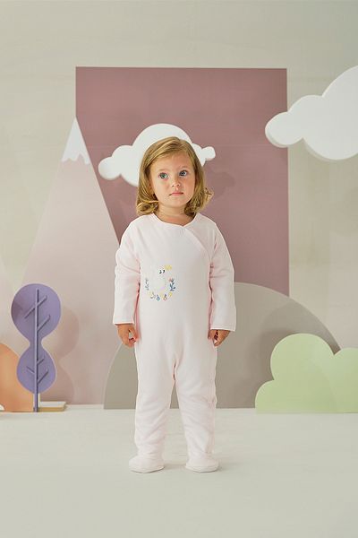 Miny Center Filled Baby Girl Sleeping Bag