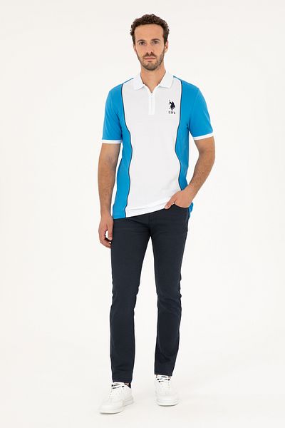 U.S. Polo Assn. بنطال جينز باللون الأزرق الداكن للرجال 50280694 -VR033