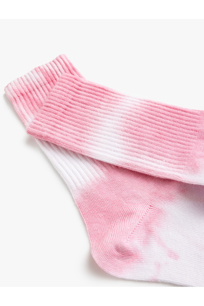 Koton Colorful Tie-Dye Patterned Socks