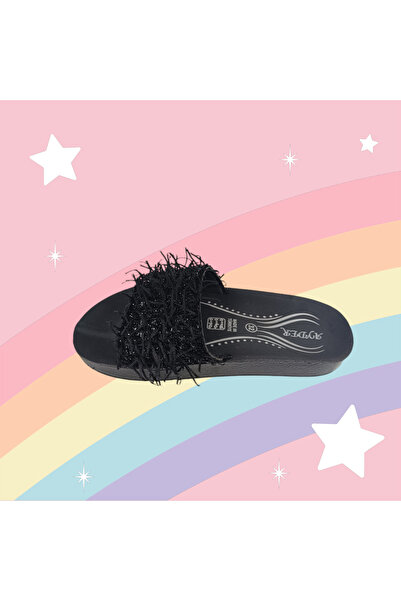 Ayder Papuci de zi cu zi pentru fete și mamă, cu ciucuri, pentru plajă, grădină, sănătate