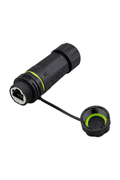 Monte Lua موصل Powermaster Pm-24592 أنثى إلى أنثى مقاوم للماء IP68 RJ45