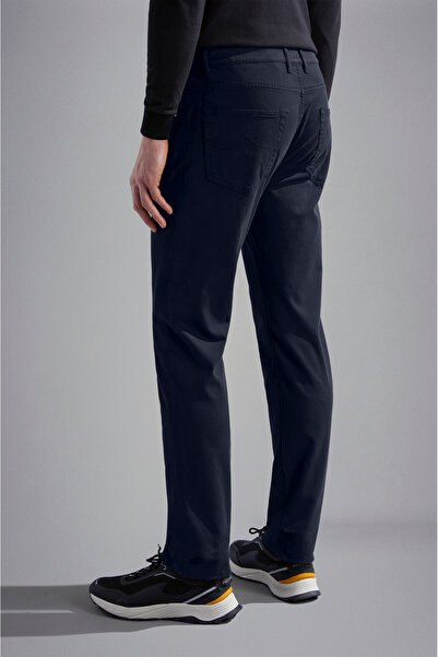 PAUL&SHARK Erkek Dokuma Kumaş  Normal Bel  Düz Model Lacivert Pantolon 14314055-013