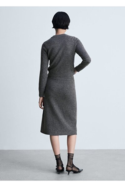 MANGO Woman Flared triko etek