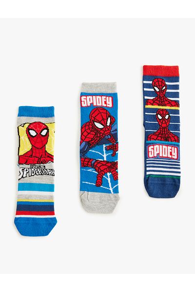Koton Set de 3 șosete Spiderman cu licență