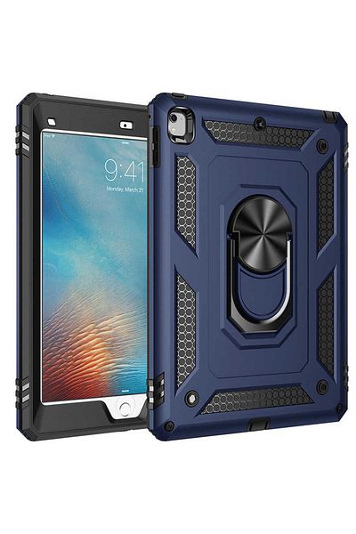 SAFA iPad 9.7 2017 (الجيل الخامس) - غطاء Zore Tablet Vega المتوافق - أزرق