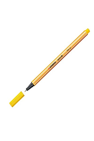 Stabilo Point 88 Fine 0.4 Fluorescent Yellow