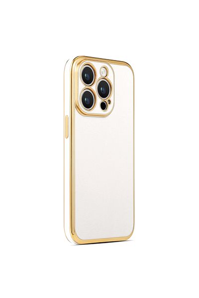 zore iPhone 14 Pro Max Compatible Zore Bark Case-White