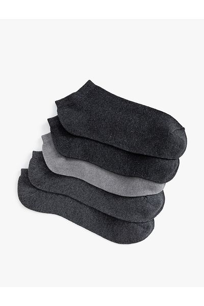 Koton Σετ 5 κάλτσες μποτάκια Basic Cotton Blended