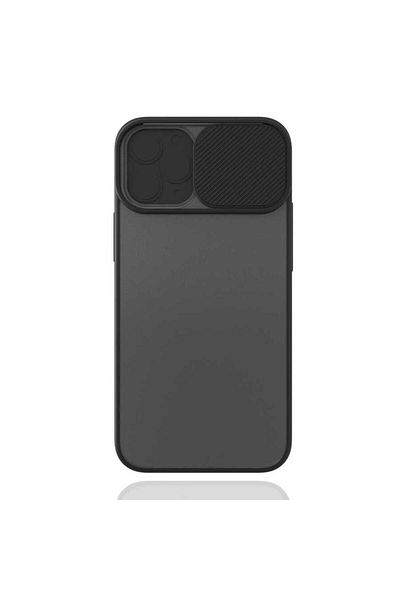 zore حافظة Zore LNSM-i متوافقة مع هاتف iPhone 12 Mini - أسود