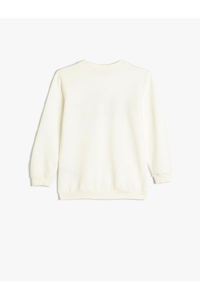 Koton Long Sleeve City Printed Sweat Raster
