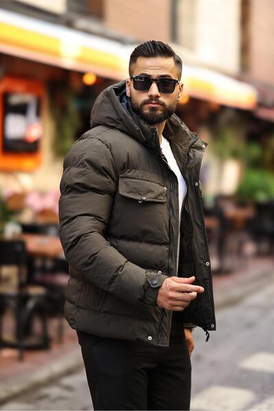 DOXGER ВОДОНЕПРОНИКНА ТА ВІТРОЗАХИСНА ЧОЛОВІЧА ЗИМОВА НАДУВНА КУРТКА